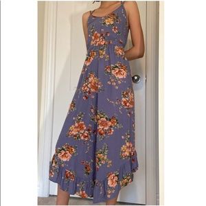 American Eagle Floral Jumpsuit